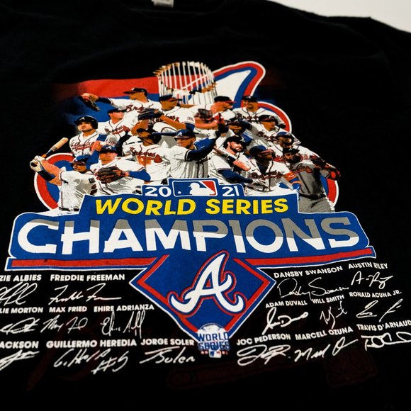 Atlanta World Series Champs 2021 T-Shirt - Picture 2 of 3